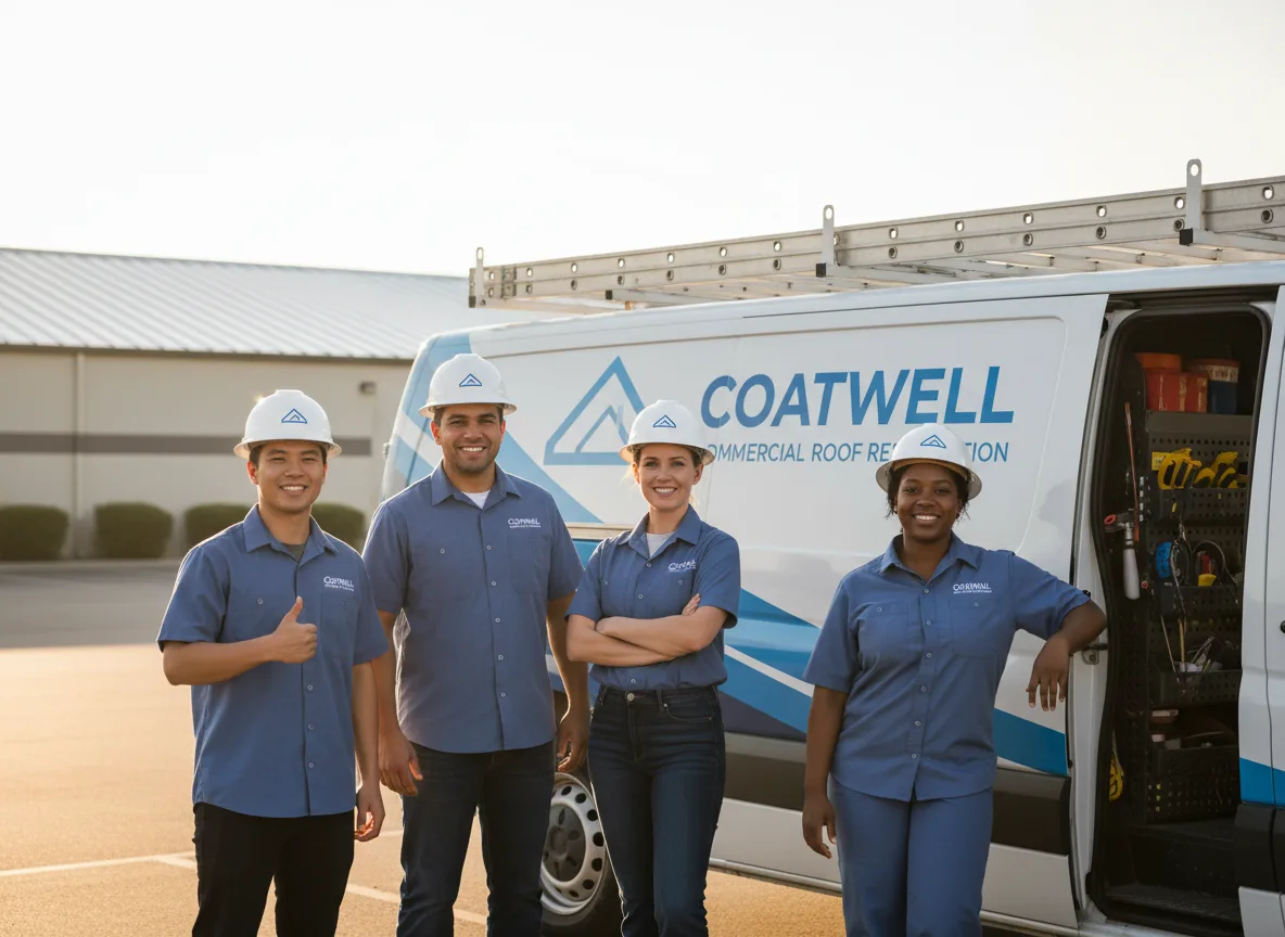 Commercial roof coating company in Blacklick, OH